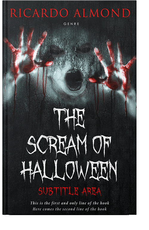 Front view of Woodsmoke #5223 - Premade Horror Book Cover