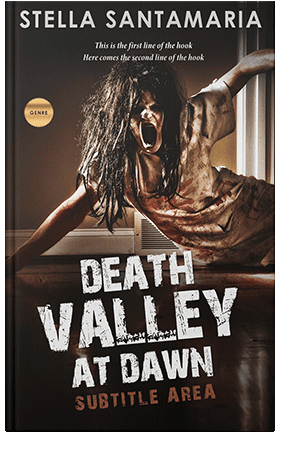 Pre Made Book Cover Soft Amber