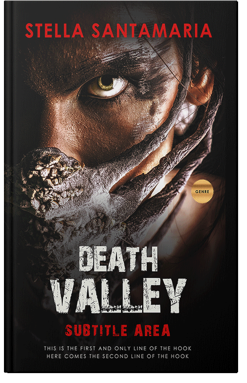 Front view of Premade Horror Book Cover - Eunry