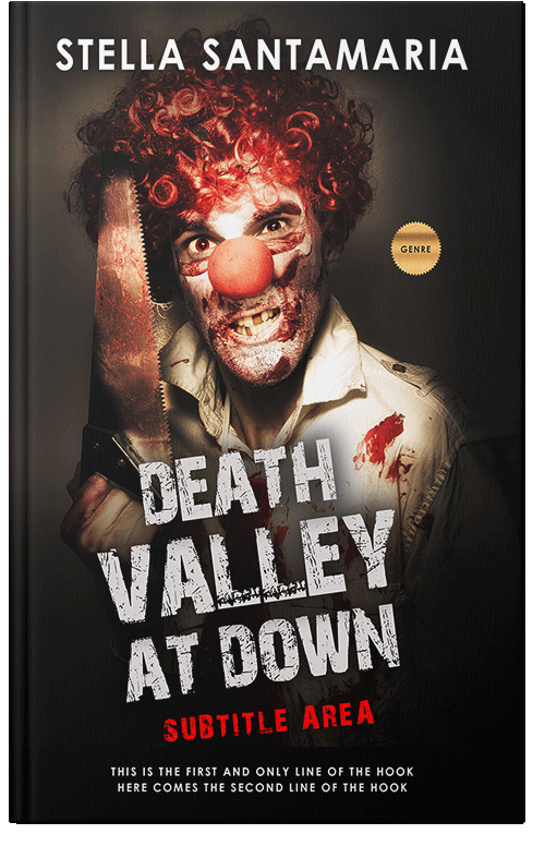 Front view of Premade Mystery & Thriller & Suspense Book Cover - Cameo