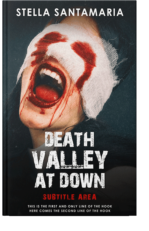 Front view of Woodsmoke #5252 - Premade Horror Book Cover