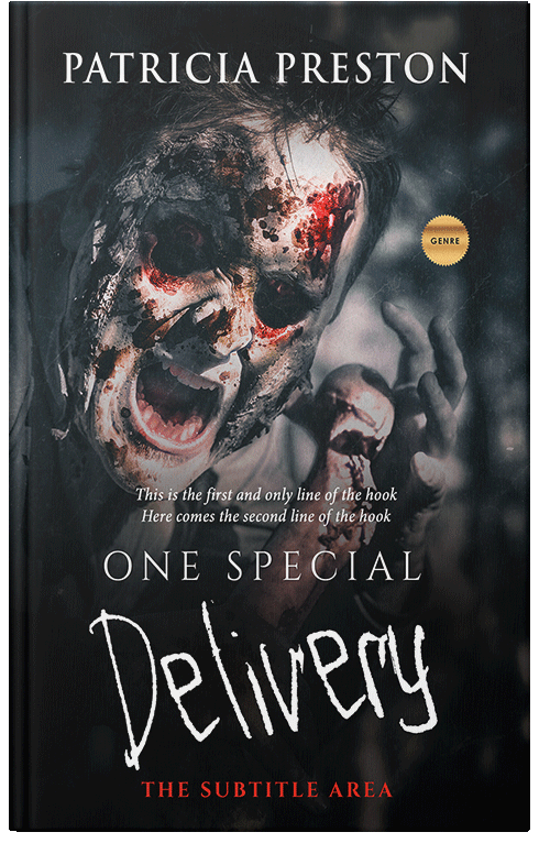 Front view of Woodsmoke #5261 - Premade Apocalyptica Book Cover