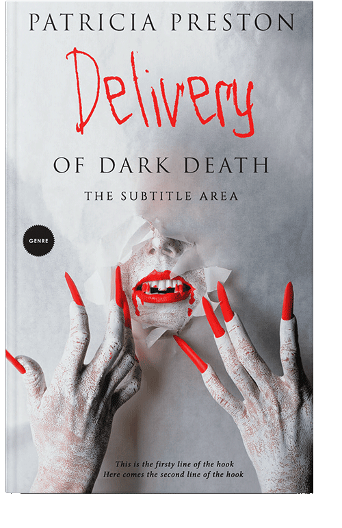 Front view of Iron #5269 - Premade Horror Book Cover