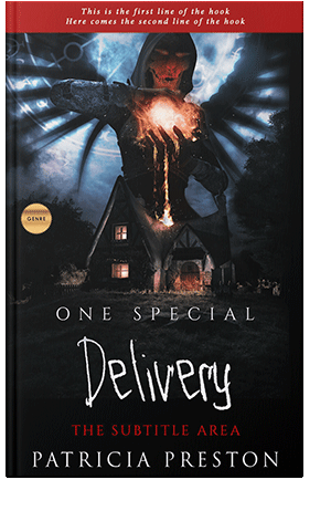 Pre Made Book Cover Fuzzy Wuzzy Brown