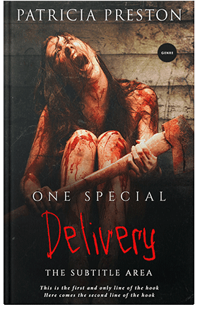 Pre Made Book Cover Antique Brass