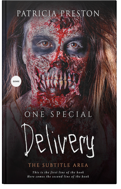 Front view of Premade Horror Book Cover - Gondola