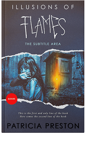 Pre Made Book Cover Ship Gray