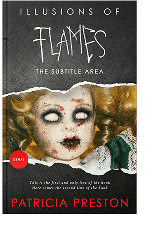 Pre Made Book Cover Brandy