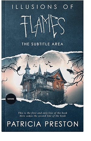 Pre Made Book Cover Elephant