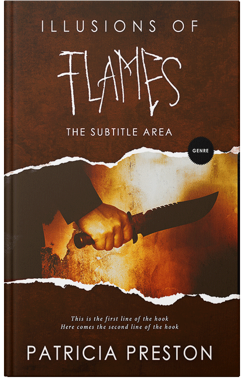 Front view of Rebel #5300 - Premade Mystery & Thriller & Suspense Book Cover