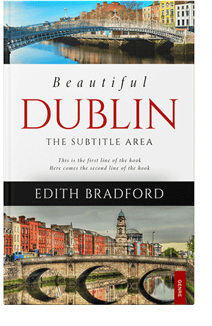 Pre Made Book Cover Bison Hide