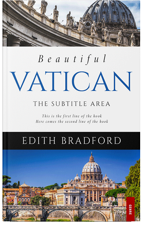 Front view of Cameo #5329 - Premade Travel Book Cover