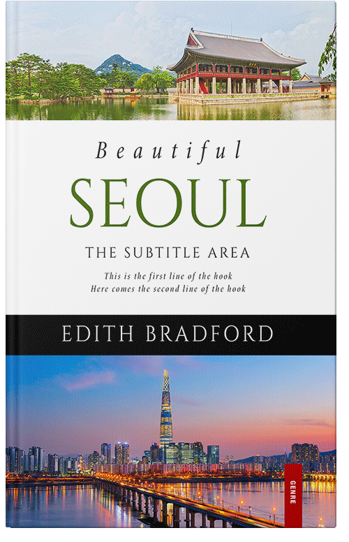 Front view of Premade Travel Book Cover - Chatelle