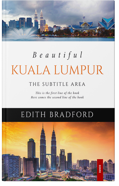 Front view of Akaroa #5343 - Premade Business Book Cover