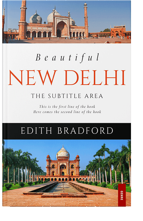 Front view of Apricot #5344 - Premade Travel Book Cover