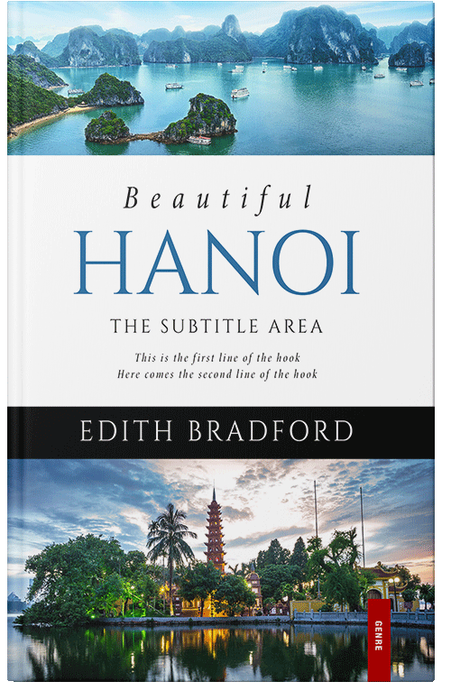 Front view of Premade Travel Book Cover - Timber Green