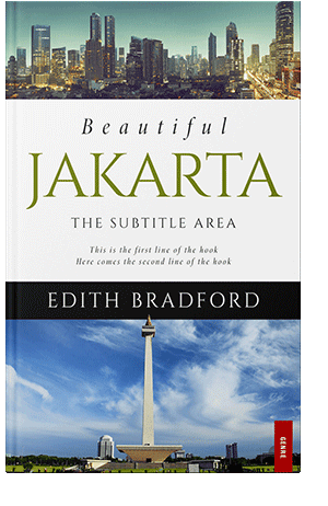 Pre Made Book Cover Glacier