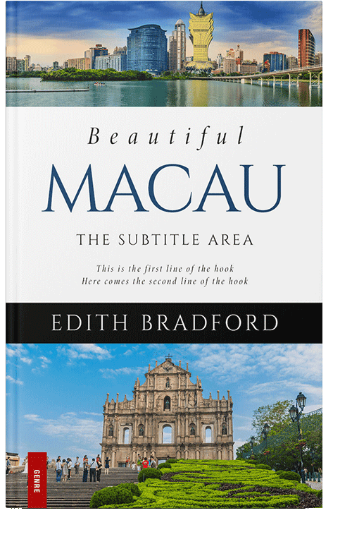 Front view of Outer Space #5350 - Premade Historical Book Cover