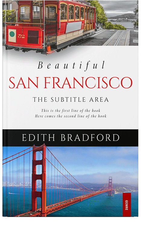 Front view of Casper #5356 - Premade Travel Book Cover