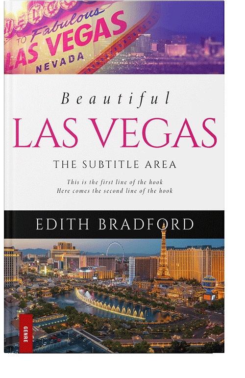 Front view of Blackcurrant #5357 - Premade Action & Adventure Book Cover