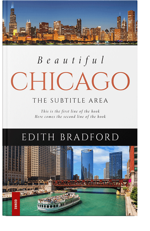 Front view of Ebony Clay #5358 - Premade Travel Book Cover