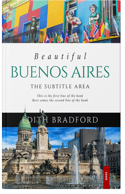 Front view of Premade Travel Book Cover - Outer Space