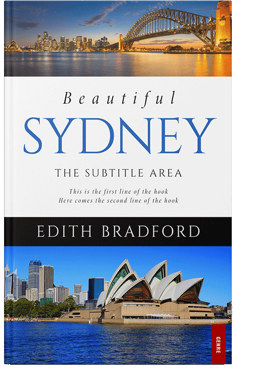 Front view of Tuna #5369 - Premade Travel Book Cover