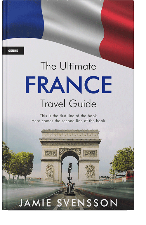 Front view of Martinique #5381 - Premade Travel Book Cover