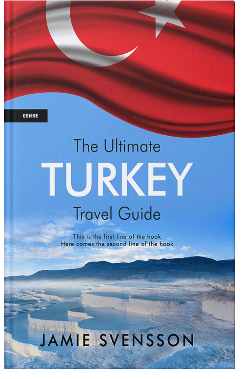 Front view of Danube #5390 - Premade Travel Book Cover