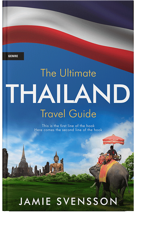 Front view of Cold Turkey #5400 - Premade Travel Book Cover
