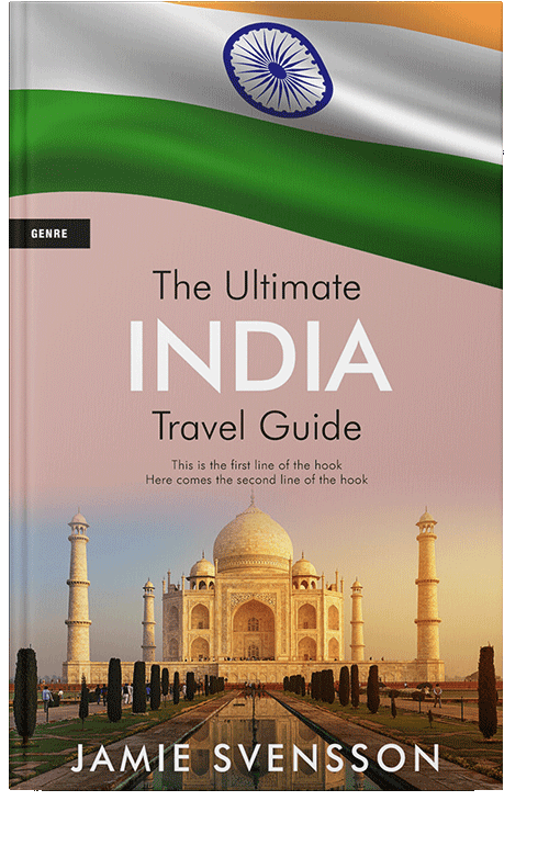 Front view of Coral Reef #5417 - Premade Travel Book Cover