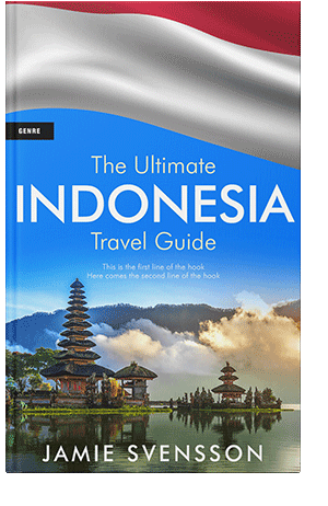 Pre Made Book Cover Curious Blue