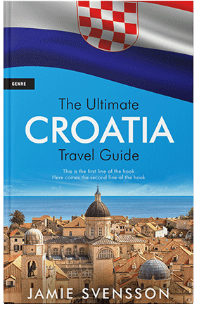 Pre Made Book Cover Curious Blue