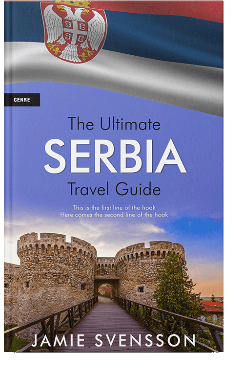 Front view of Wild Blue Yonder #5440 - Premade Travel Book Cover