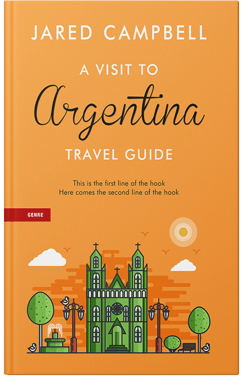 Front view of Sea Buckthorn #5444 - Premade Travel Book Cover