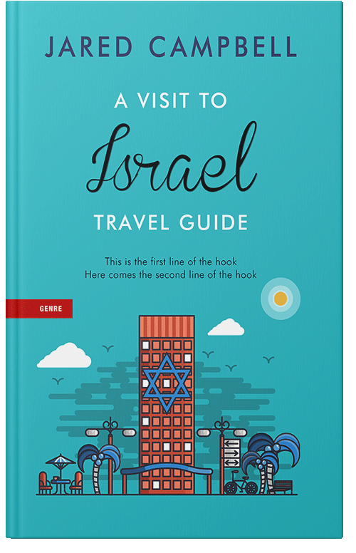 Front view of Premade Travel Book Cover - Scooter