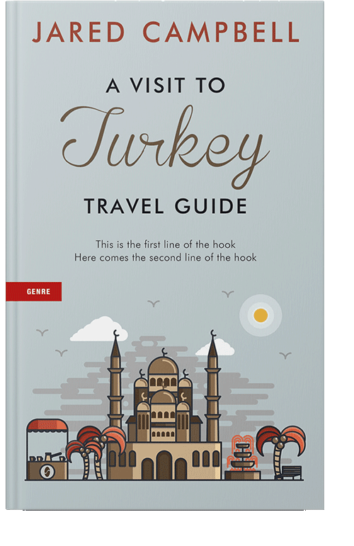 Front view of Tiara #5446 - Premade Travel Book Cover