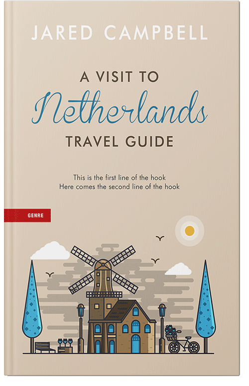 Front view of Bone #5447 - Premade Travel Book Cover