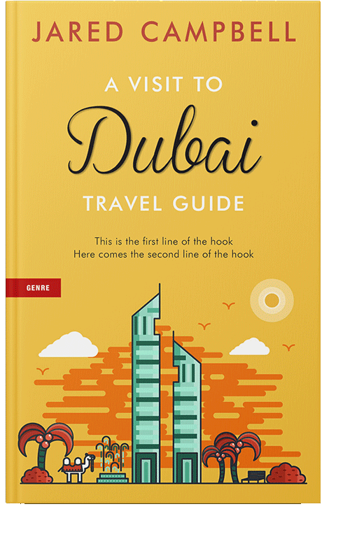 Front view of Saffron #5448 - Premade Travel Book Cover