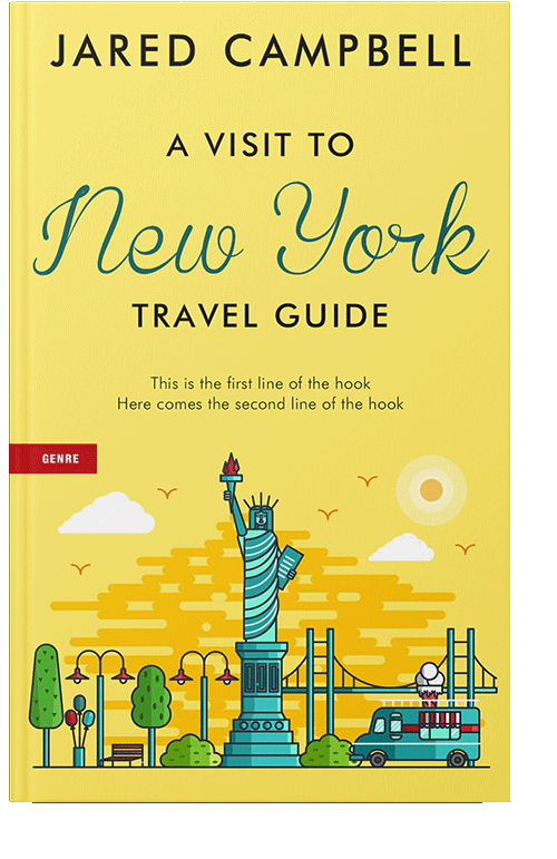 Front view of Festival #5460 - Premade Travel Book Cover