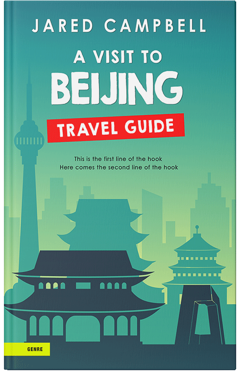 Front view of Ocean Green #5465 - Premade Travel Book Cover