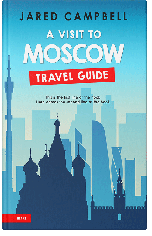 Front view of Premade Travel Book Cover - Scooter