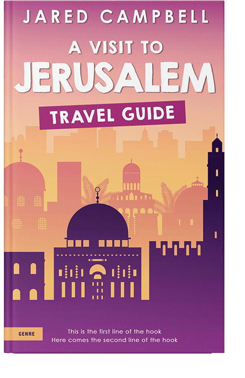 Front view of Tacao #5485 - Premade Travel Book Cover