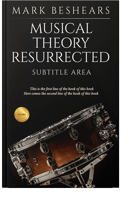 Front view of Cod Gray #5513 - Premade Abstract Book Cover