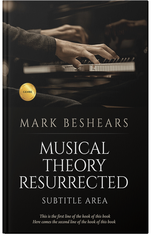 Front view of Premade Music Book Cover - Rangoon Green