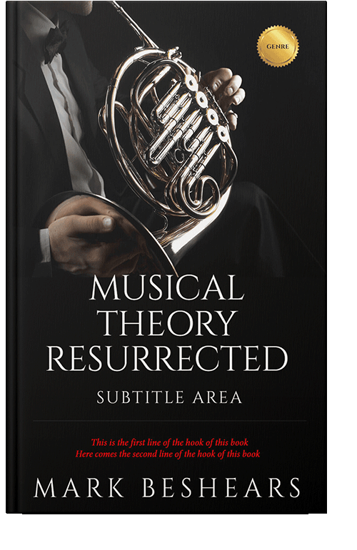 Front view of Cod Gray #5515 - Premade Music Book Cover