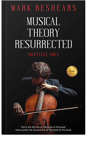 Pre Made Book Cover Black