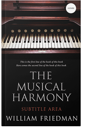 Pre Made Book Cover Cod Gray