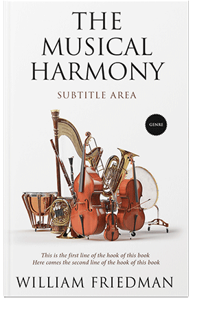 Pre Made Book Cover Wafer