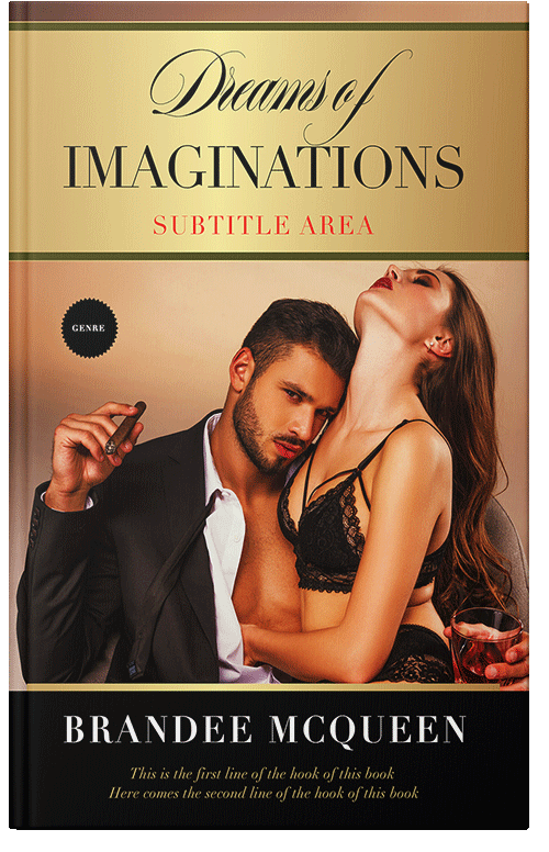 Front view of Asphalt #5540 - Premade Erotica Book Cover